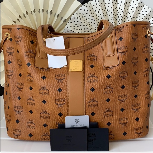 MCM Handbags - MCM Liz Reversible Medium Tote Bag 👜